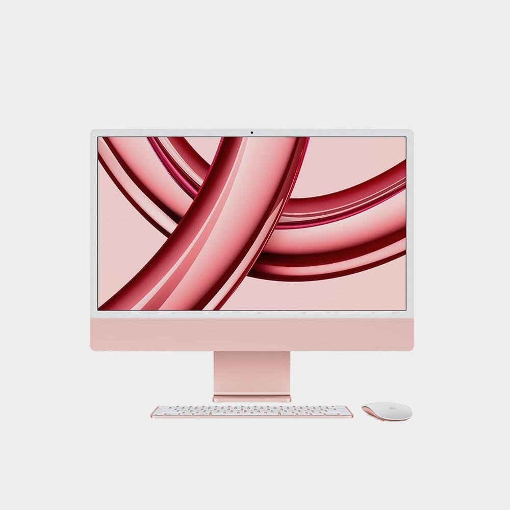24 inch iMac with Retina 4 5K display: Apple M3 chip with 8‑core CPU and 10‑core GPU