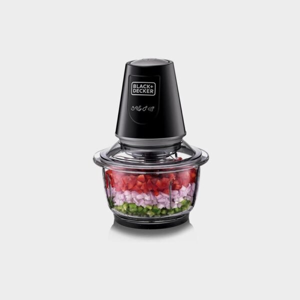 Vertical Glass Chopper/Mincer Glass Bowl Capacity With Removable Four Blade System